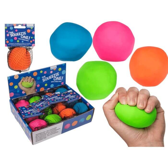 UZSUZZ Lot De 6 Balle Anti-Stress, Balle Reeducation Main, Balle Anti Stress Adulte, Ovale Balle De Force De Main, Pour Le Soulagement De L'Anxiété Et L'Entraînement à La Rééducation Des Mains - 2