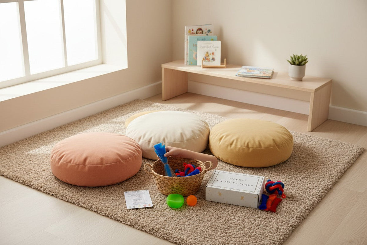 5 objets indispensables pour créer un coin calme pour enfant