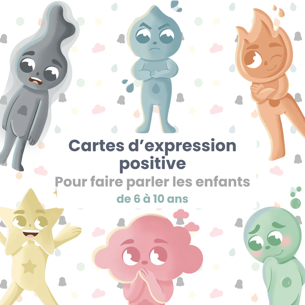 Cartes d’expression positive – Pour faire parler mon enfant. PDF à télécharger immédiatement