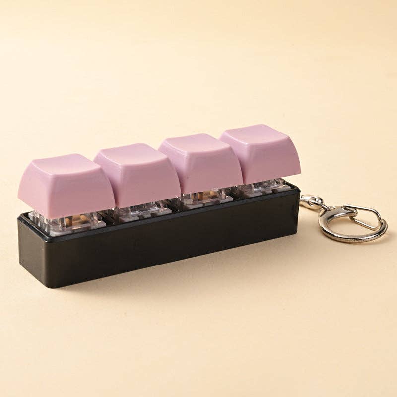 Porte-clés touches de clavier anti stress – vue 19