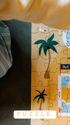 Puzzle de respiration 100 pièces bord de mer pour enfant – vue 4