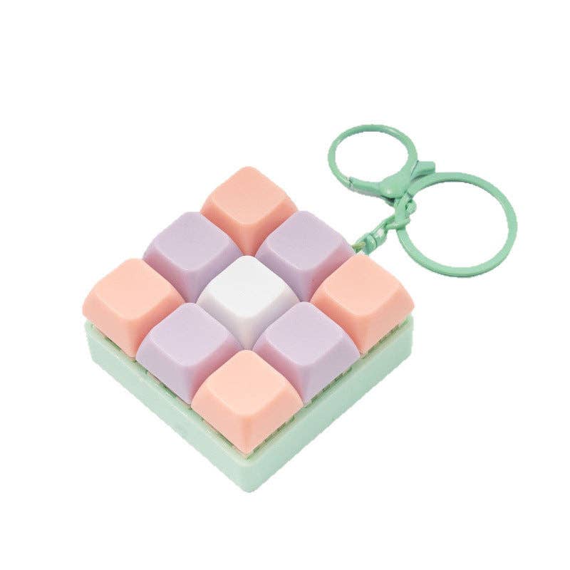Porte-clés puzzle à boutons anti stress – vue 6