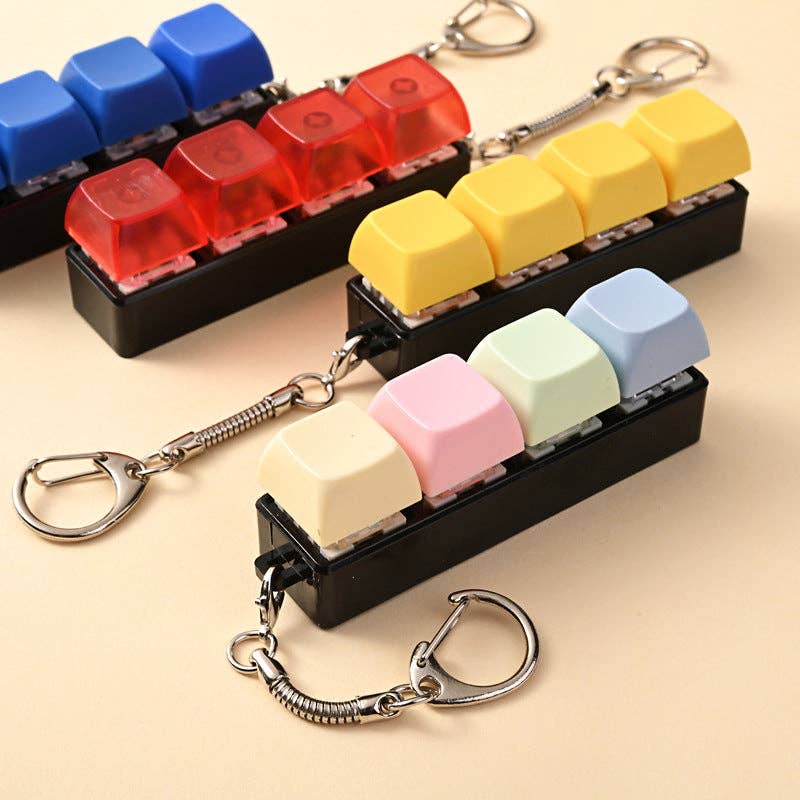 Porte-clés touches de clavier anti stress – vue 7