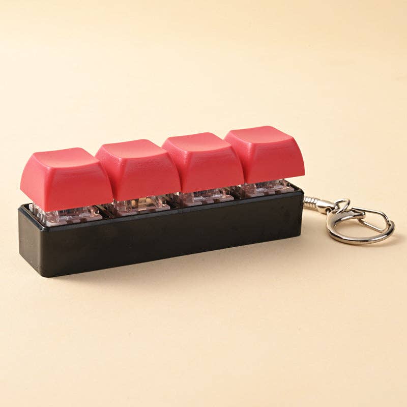Porte-clés touches de clavier anti stress – vue 18