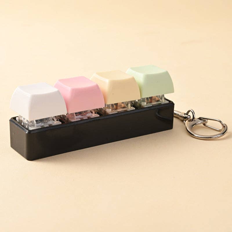 Porte-clés touches de clavier anti stress – vue 11