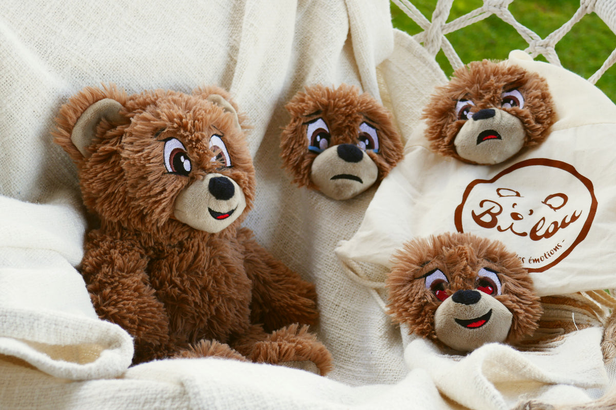 Bilou la peluche émotions - expression des emotions