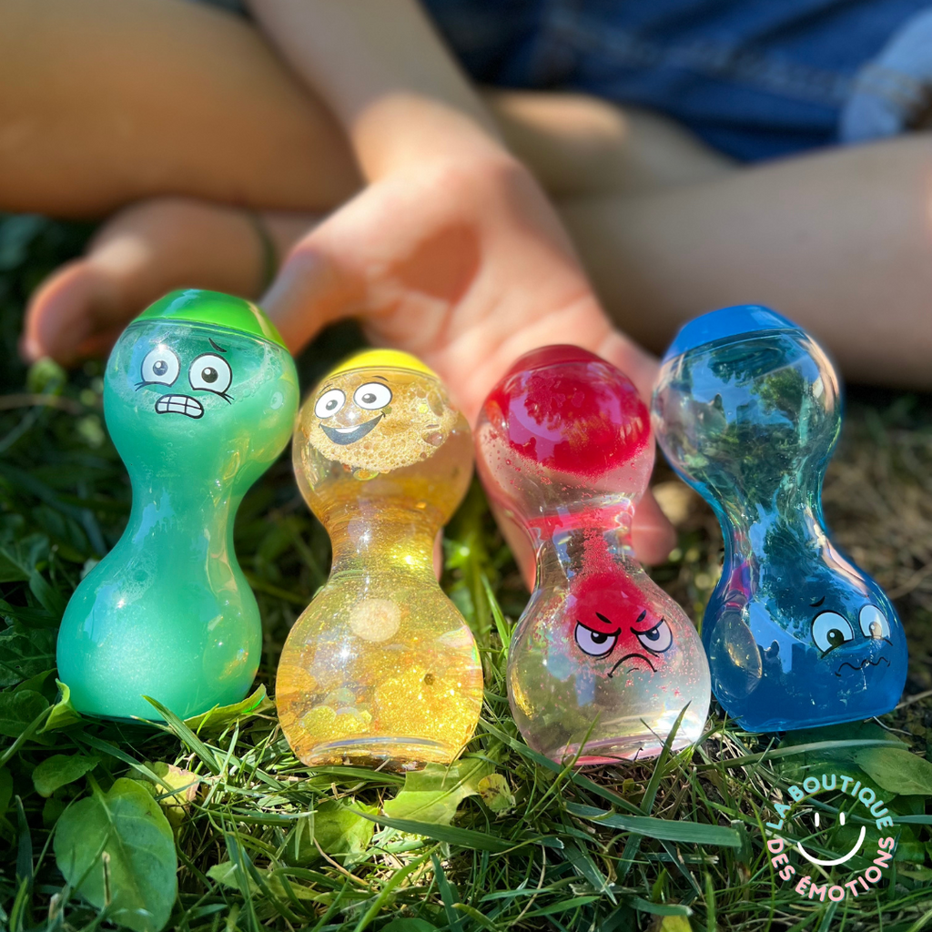Bouteilles émotions-Apprentissage des émotions - La boutique des émotions