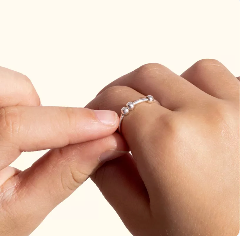 Bague Anti anxiété- Gestion du stress-concentration