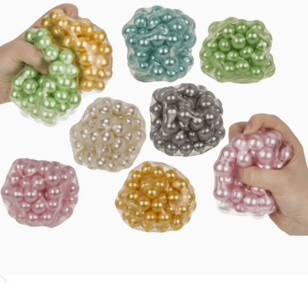 Balle anti stress XXL carrée ASMR-autorégulation-gestion du stress