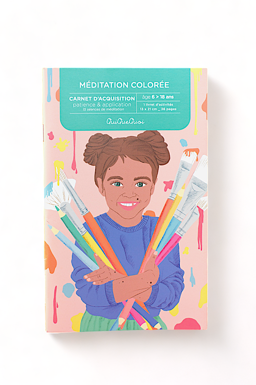 Carnet de méditations colorées-Patience-Concentration - La boutique des émotions