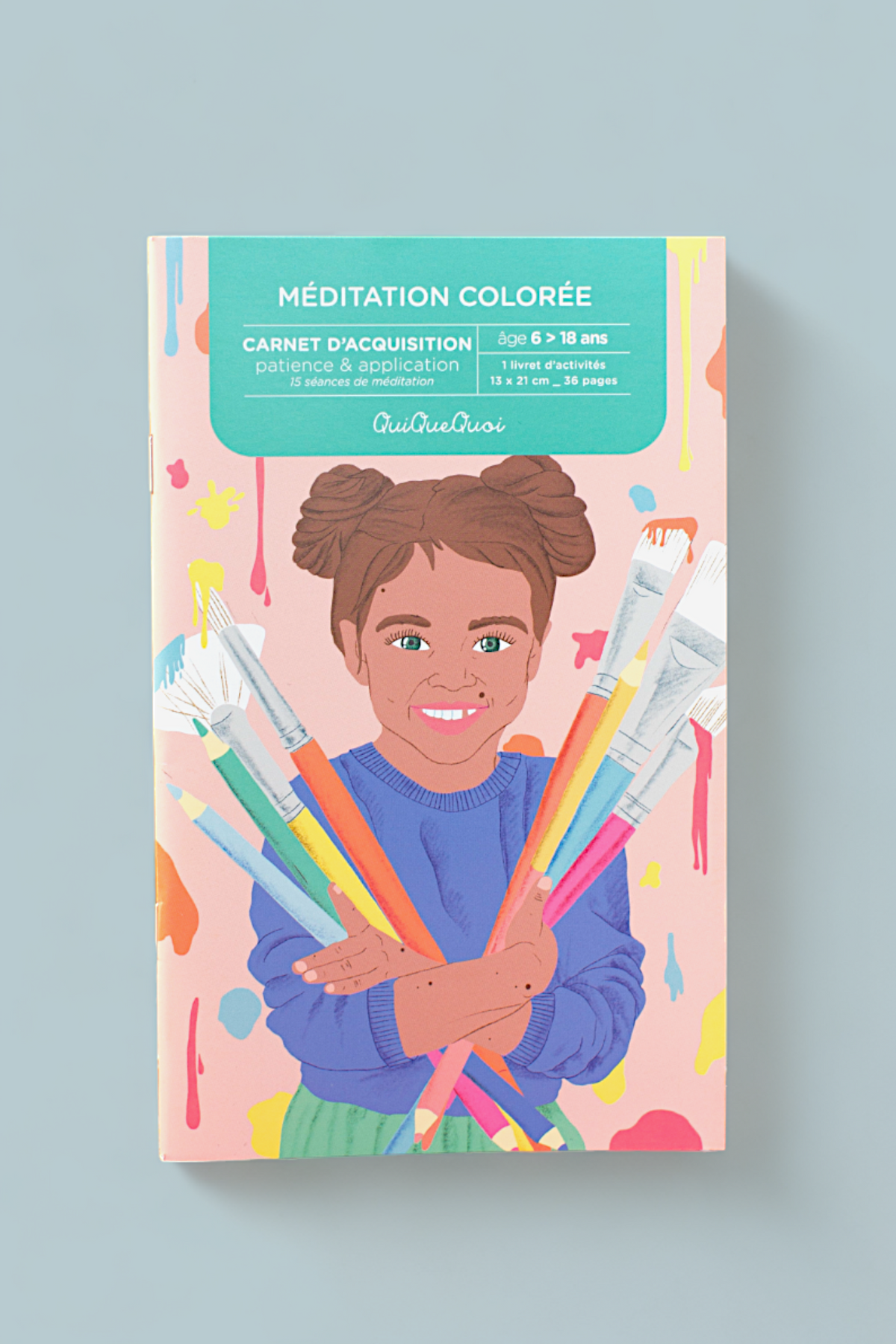 Carnet de méditations colorées-Patience-Concentration - La boutique des émotions