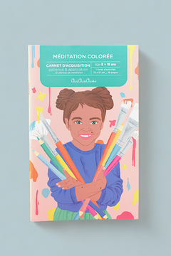 Carnet de méditations colorées-Patience-Concentration - La boutique des émotions