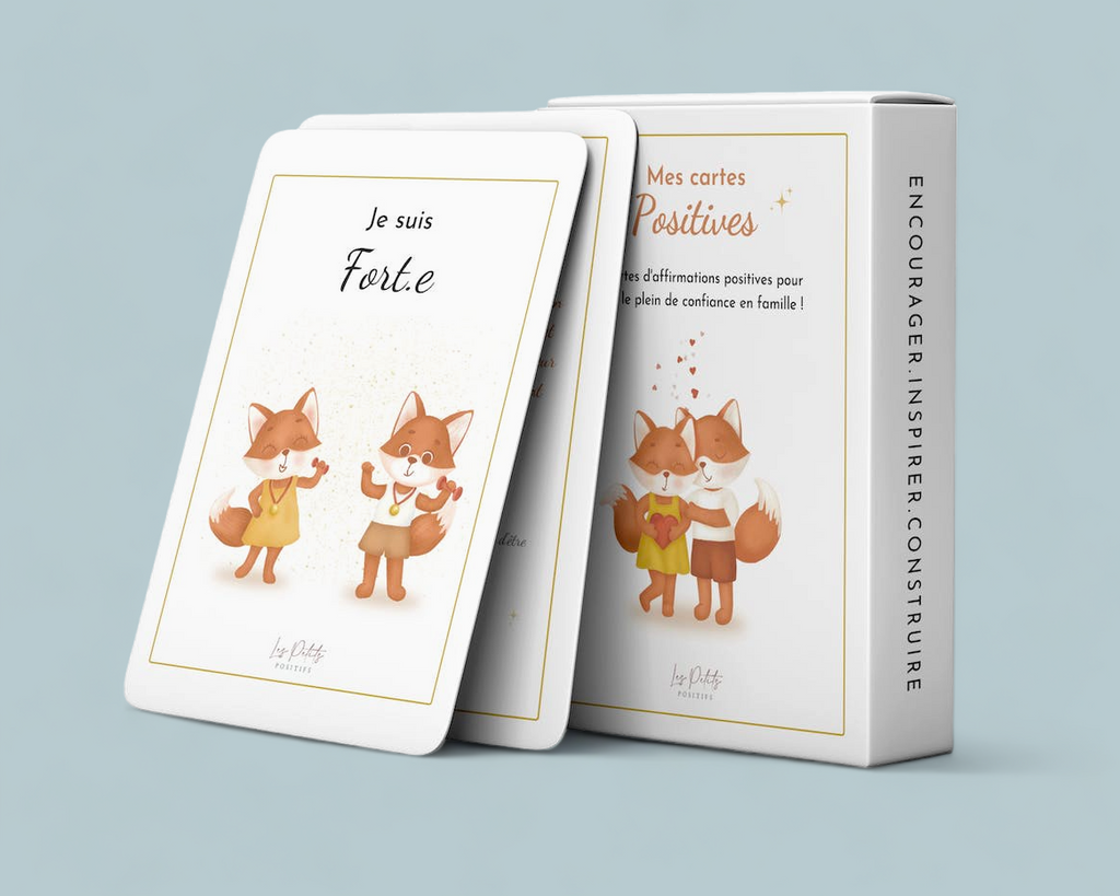 Cartes d'affirmations positives-Confiance en soi - La boutique des émotions