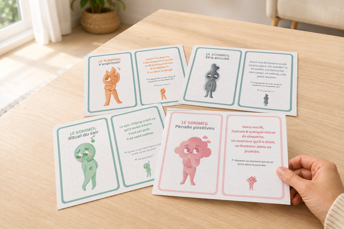 Cartes d’expression positive – Pour faire parler mon enfant. PDF à télécharger immédiatement