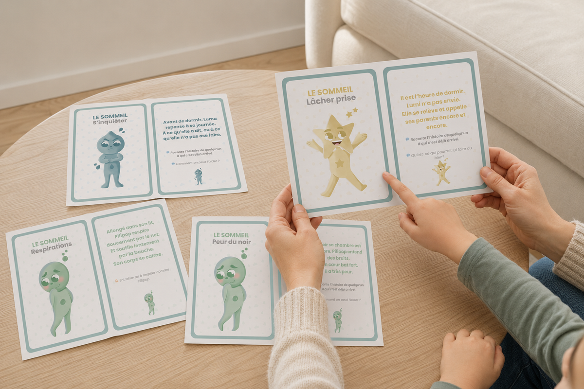 Cartes d’expression positive – Pour faire parler mon enfant. PDF à télécharger immédiatement