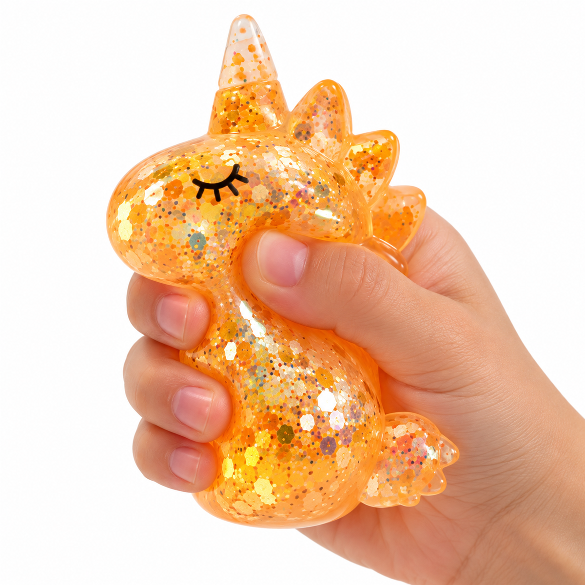Licorne glitter anti stress