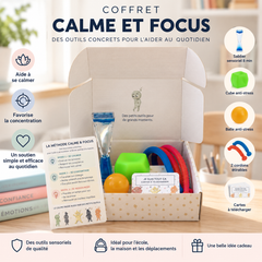 Coffret Calme & Focus, coin calme pour enfant
