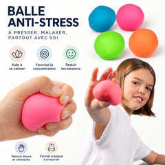Balle anti stress à malaxer pour enfant – vue 2