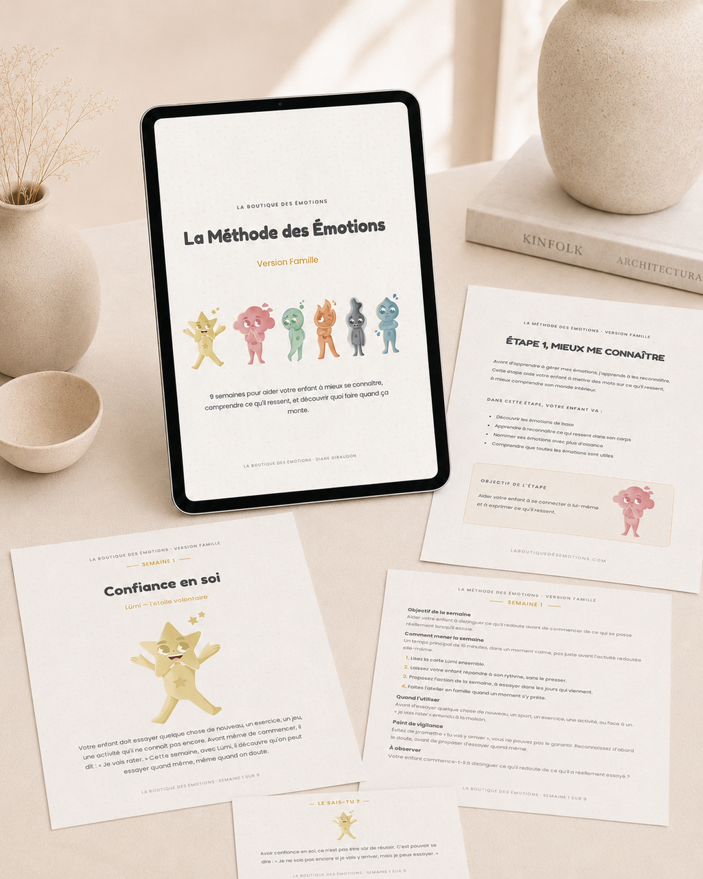La Méthode des Émotions-Version Famille  Programme 7 semaines (PDF à télécharger immédiatement)