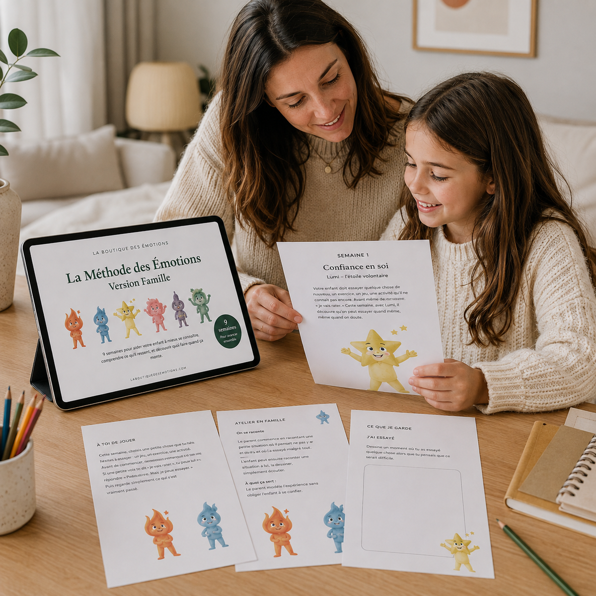 La Méthode des Émotions-Version Famille  Programme 7 semaines (PDF à télécharger immédiatement)