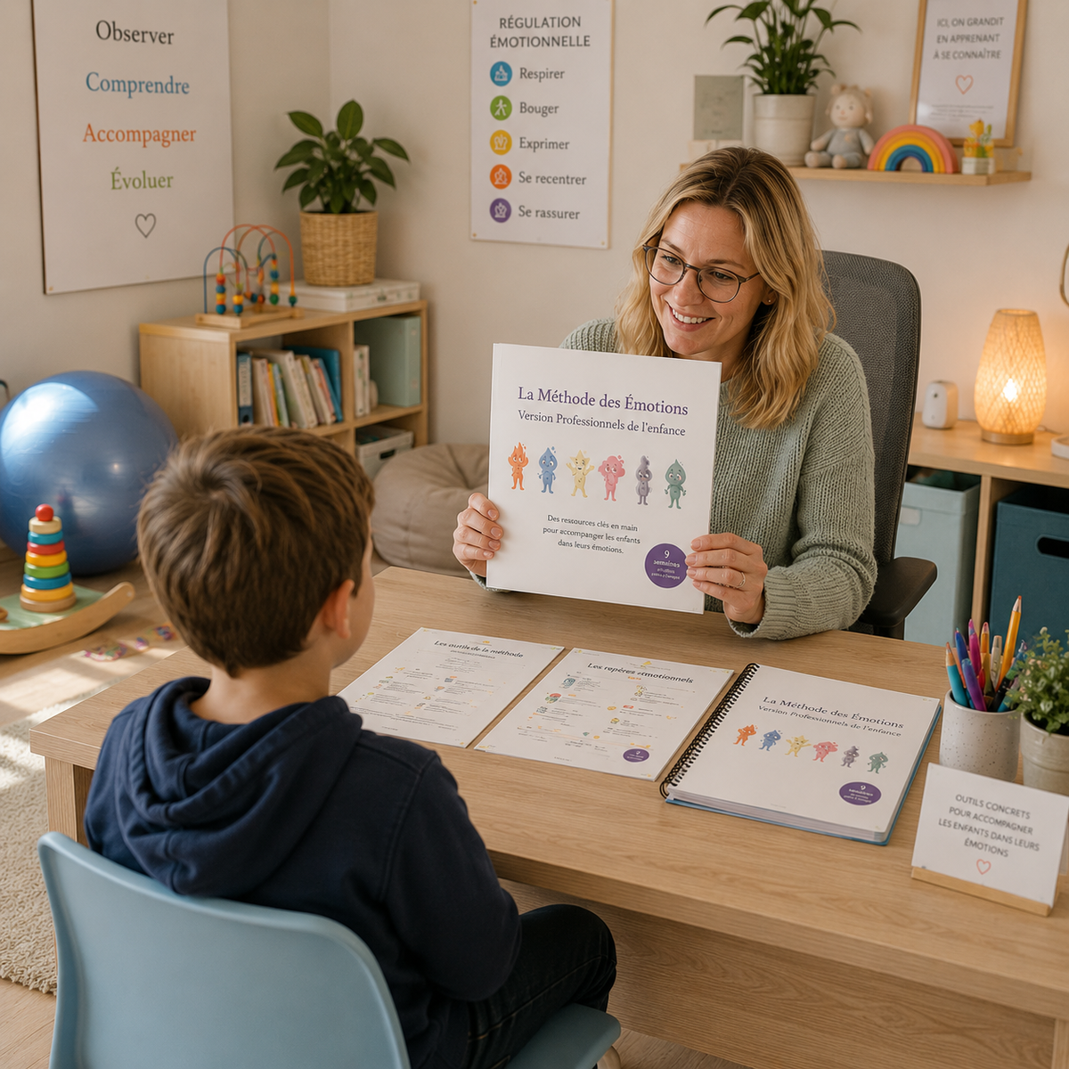 Programme professionnel LBDE utilisé en séance
