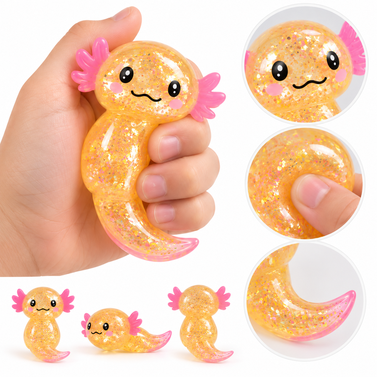 Axolotl anti stress à presser