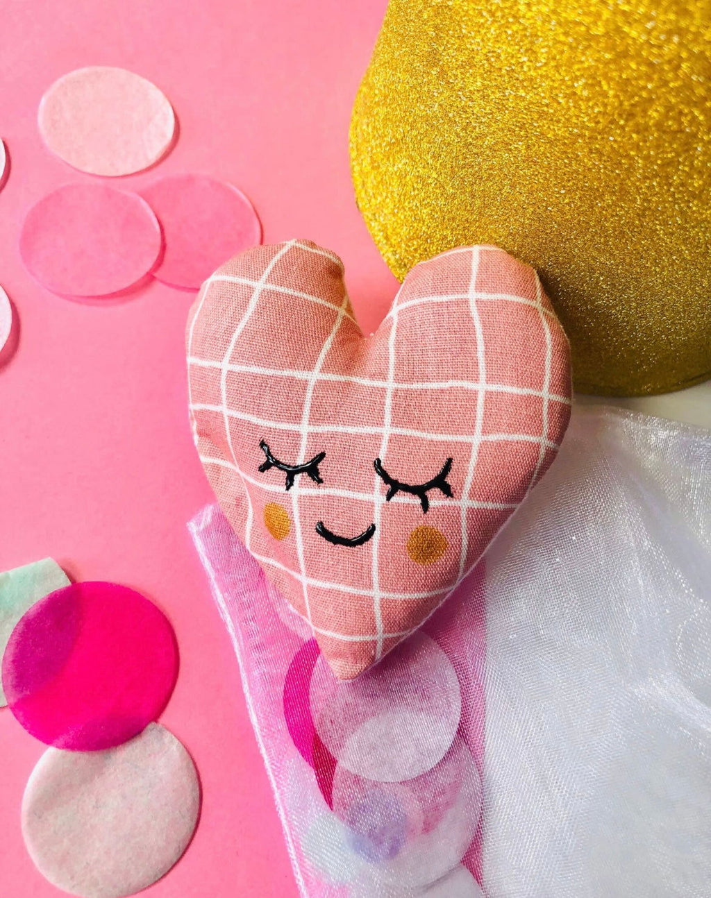 Doudou Coeur d’aide à la séparation-Gestion du stress - La boutique des émotions