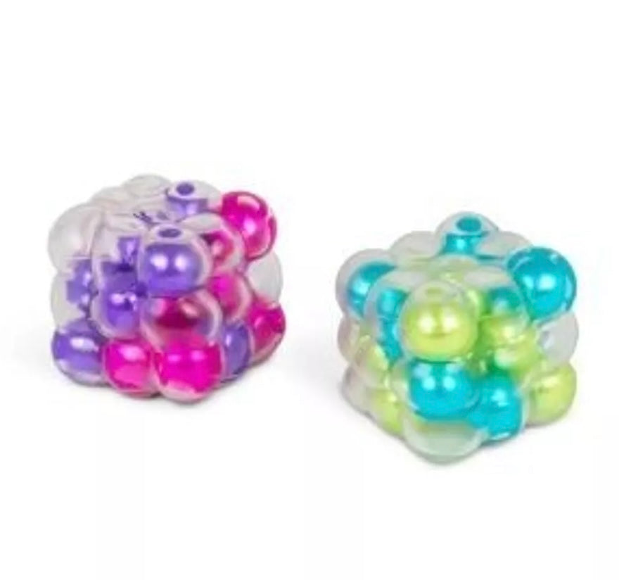 Balle anti stress carrée ASMR-autorégulation-gestion du stress