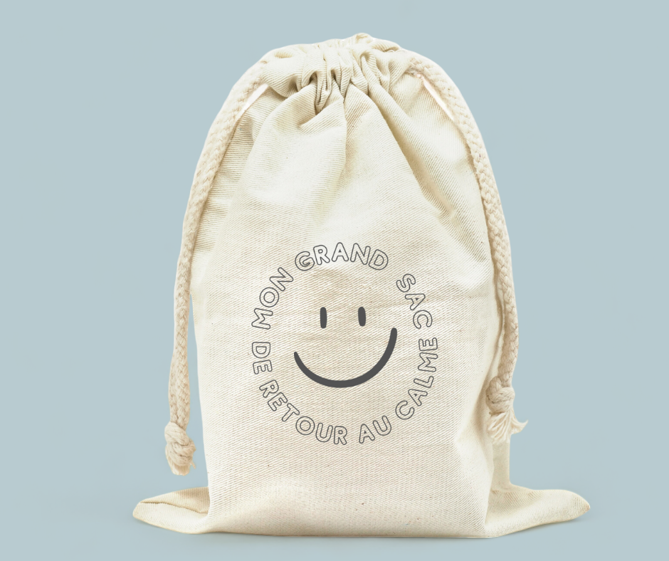 Grand sac coin calme-Gestion du stress-Concentration - La boutique des émotions