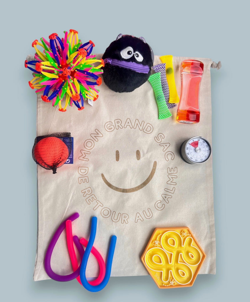 Grand sac coin calme-Gestion du stress-Concentration - La boutique des émotions
