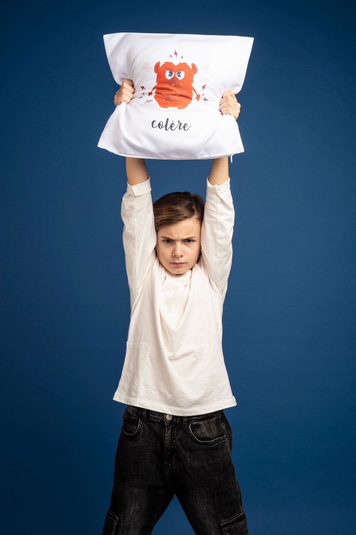 Housse de Coussin de la Colère-Exteriorisation-Gestion du stress - La boutique des émotions