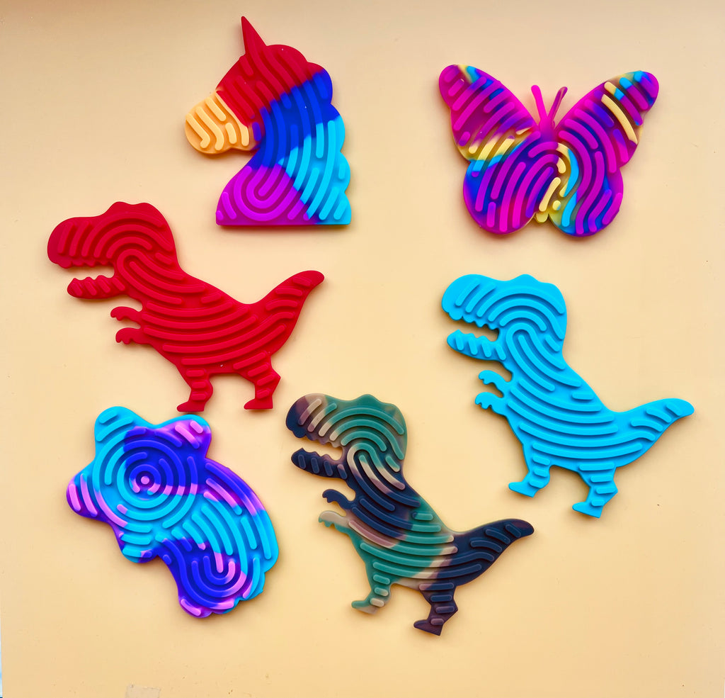 Planche d'Activités Sensorielle en Silicone - Concentration-Relaxation