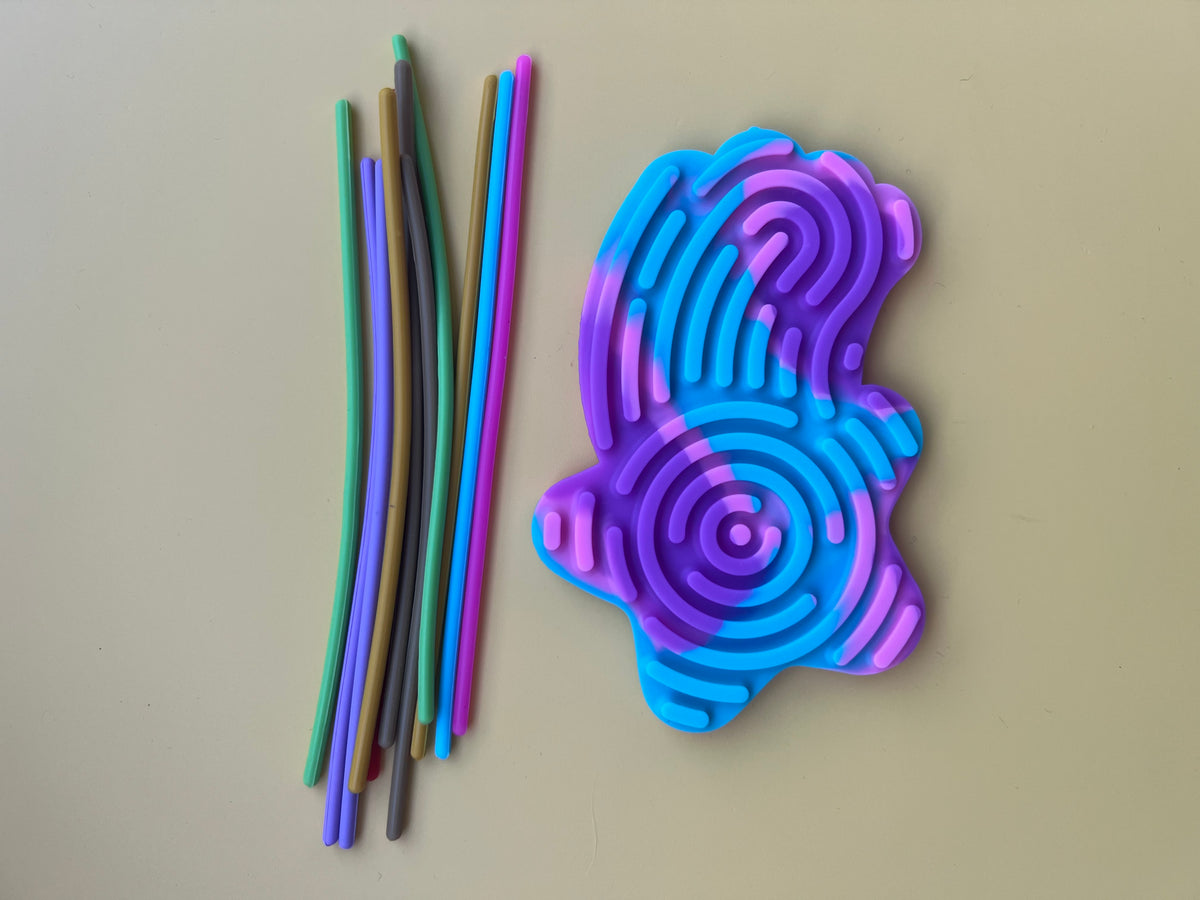 Planche d'Activités Sensorielle en Silicone - Concentration-Relaxation