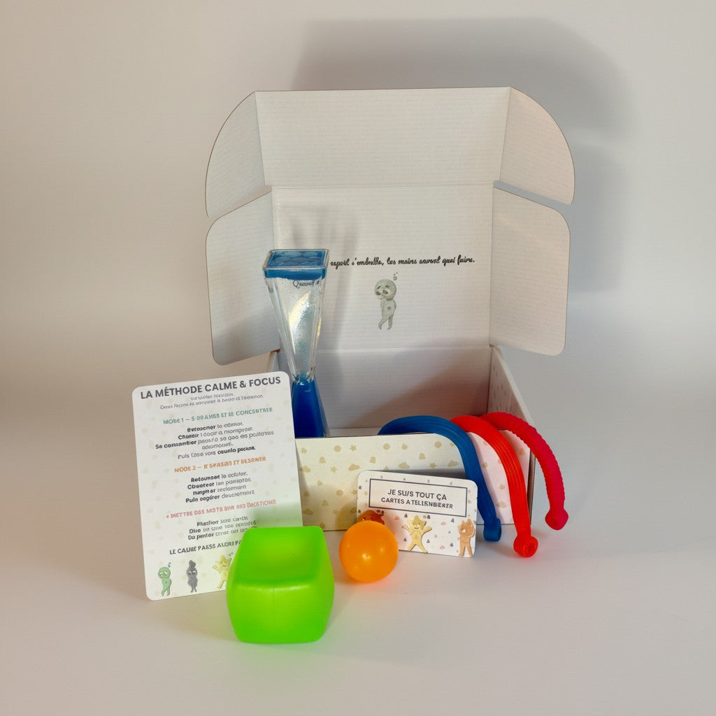 Coffret Calme & Focus – un coin calme en coffret