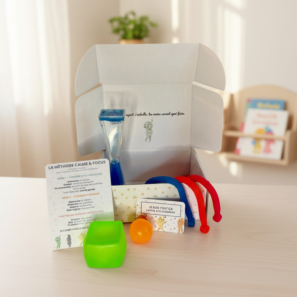 Coffret Calme & Focus – un coin calme en coffret