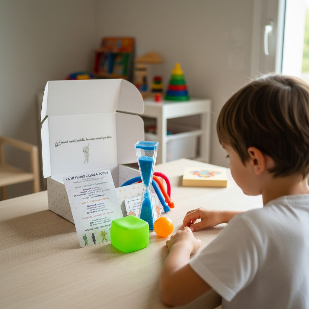 Coffret Calme & Focus – un coin calme en coffret