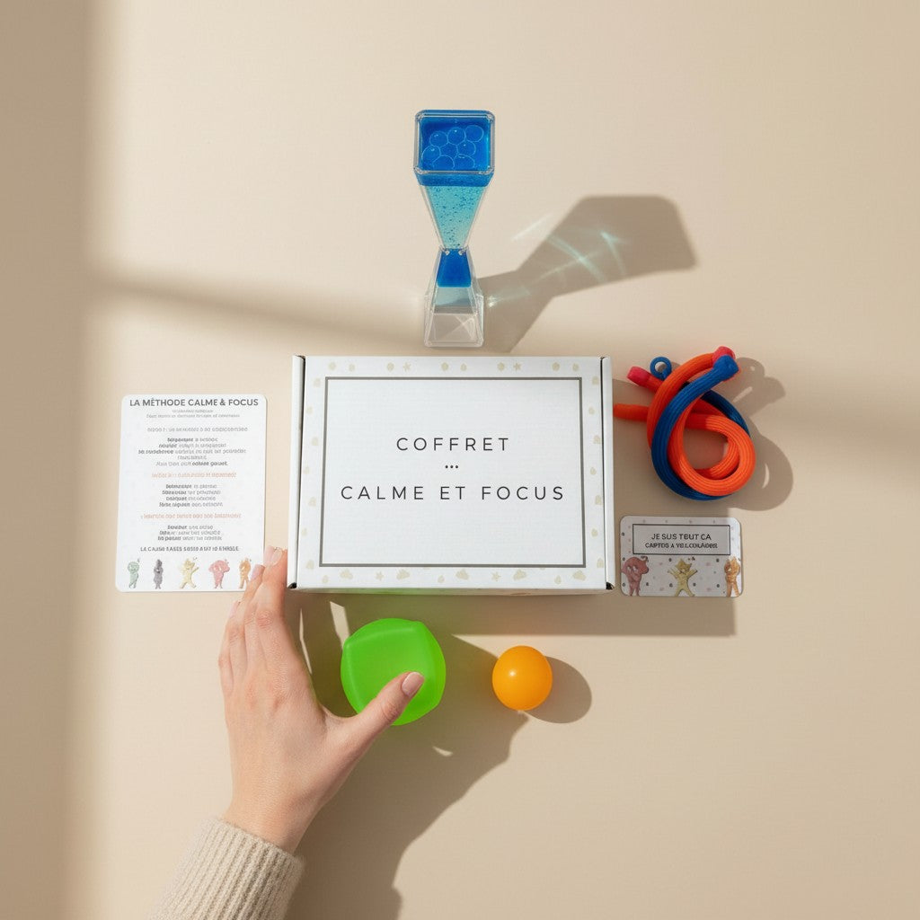Coffret Calme & Focus – un coin calme en coffret