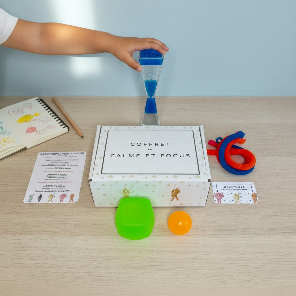 Coffret Calme & Focus – un coin calme en coffret
