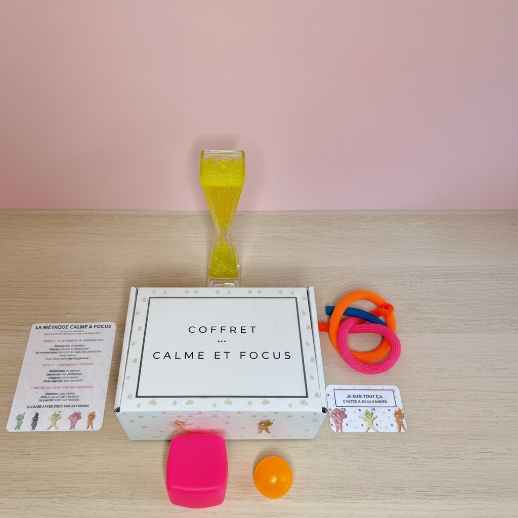 Coffret Calme & Focus – un coin calme en coffret
