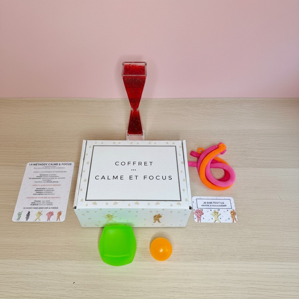 Coffret Calme & Focus – un coin calme en coffret