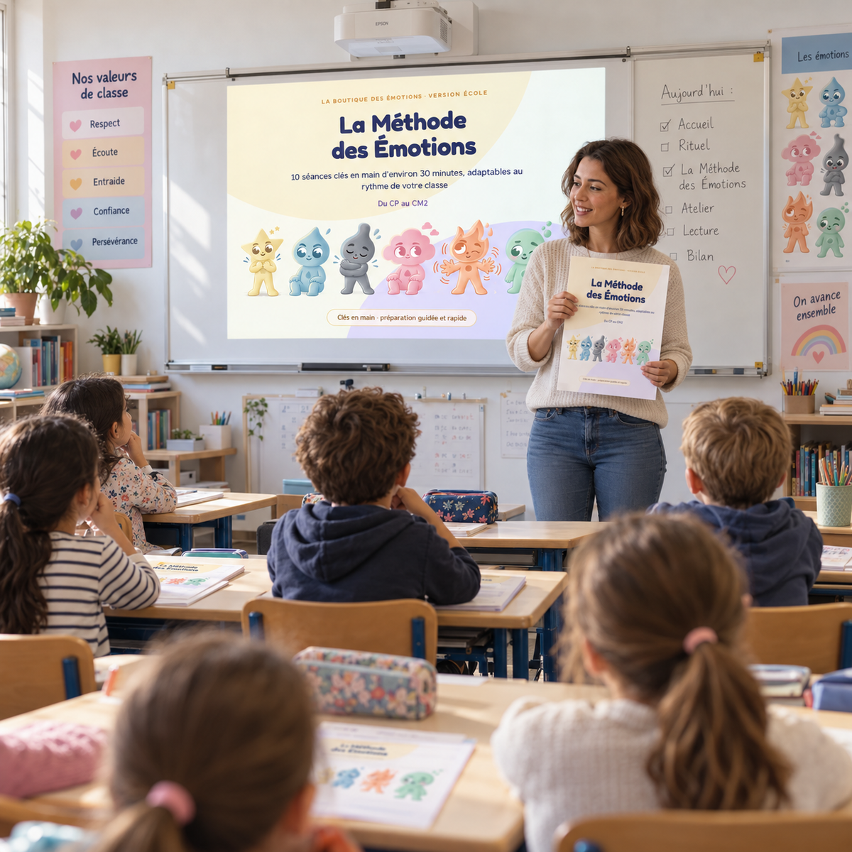 La Méthode des Émotions — Version École · 10 séances du CP au CM2