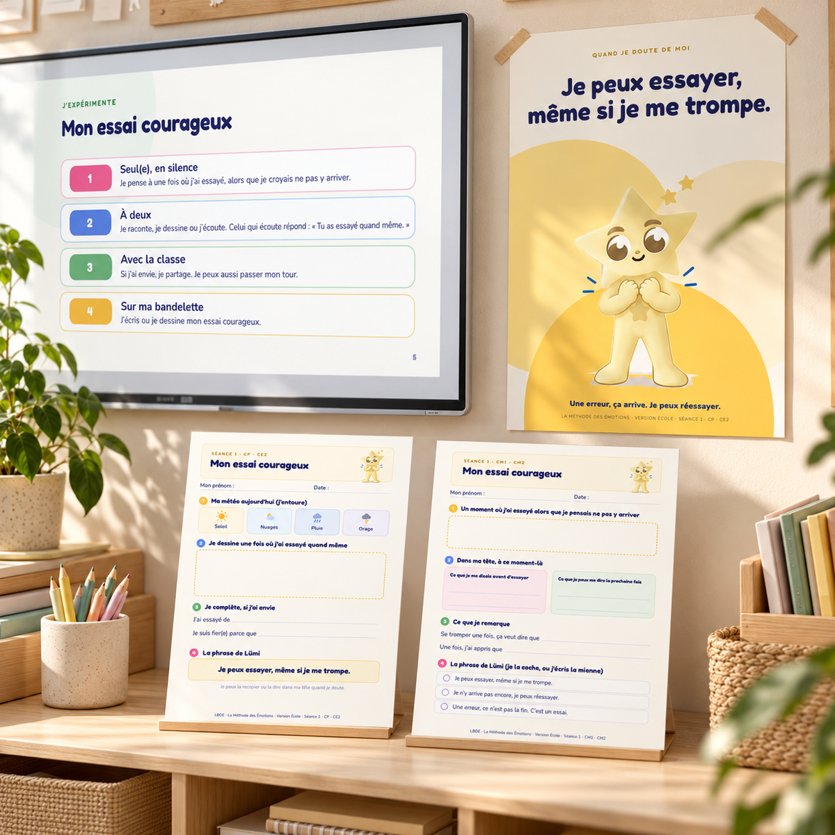 La Méthode des Émotions — Version École · 10 séances du CP au CM2