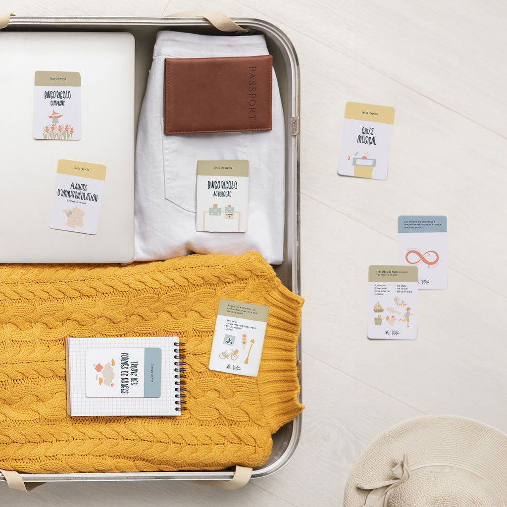 Kit "Je m'amuse en voyage"-gestion du stress-autonomie - La boutique des émotions