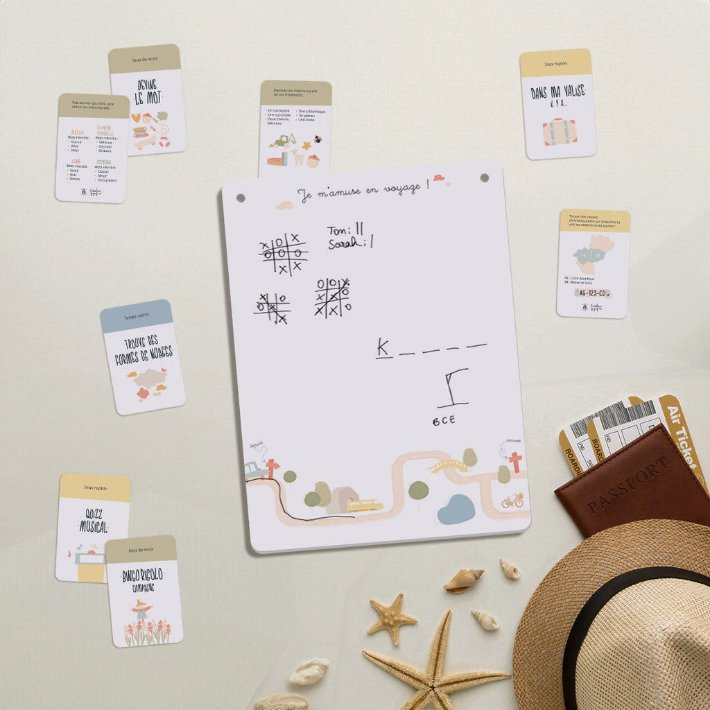 Kit "Je m'amuse en voyage"-gestion du stress-autonomie - La boutique des émotions