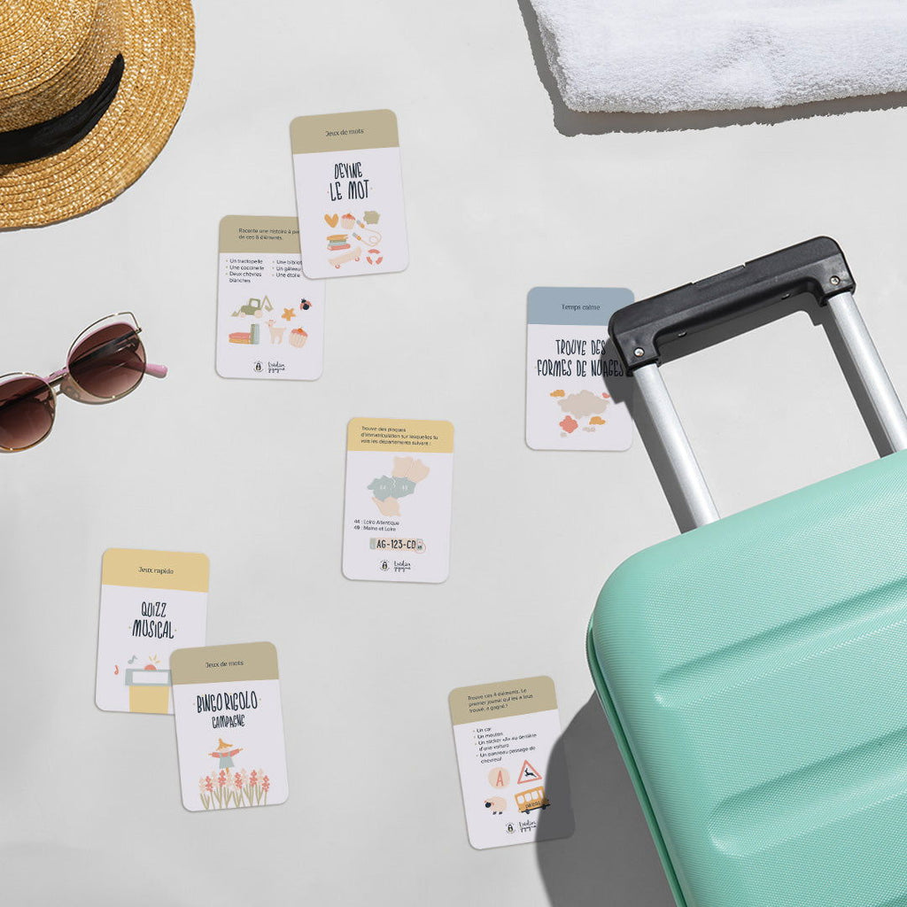 Kit "Je m'amuse en voyage"-gestion du stress-autonomie - La boutique des émotions
