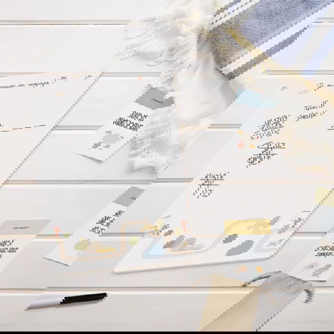 Kit "Je m'amuse en voyage"-gestion du stress-autonomie - La boutique des émotions