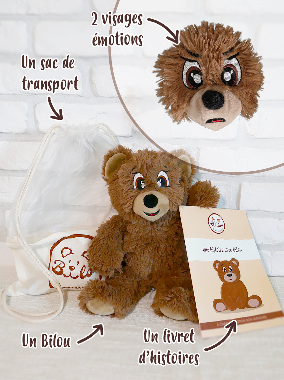 Bilou la peluche émotions - expression des emotions