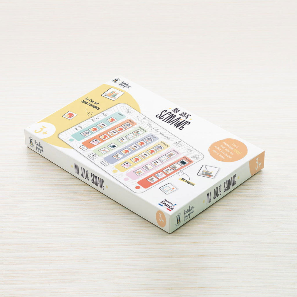 Ma jolie semaine-Organisation-Gestion du temps - La boutique des émotions