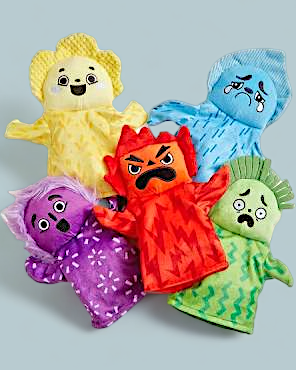 Marionnettes émotions-Apprentissage émotions-communication - La boutique des émotions