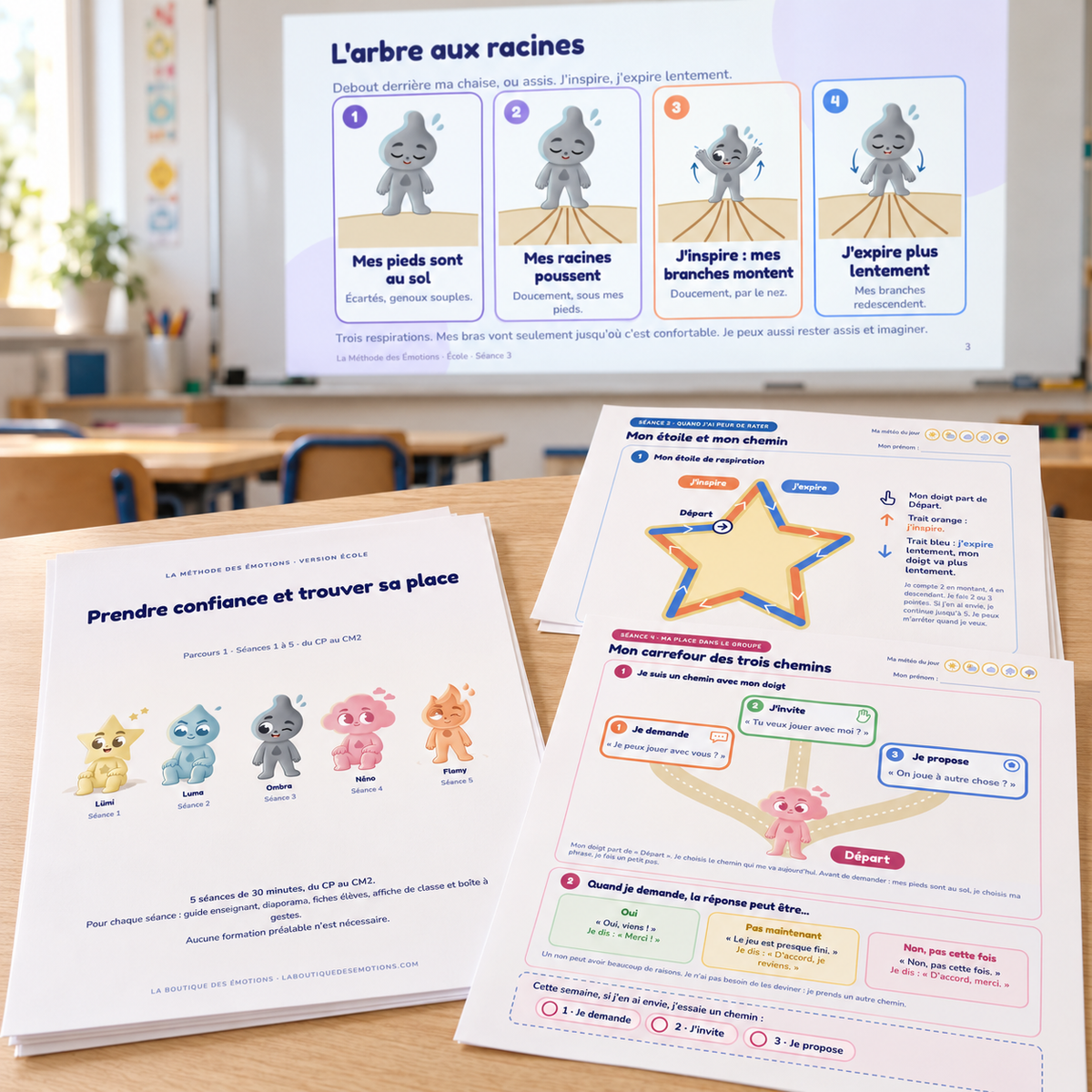 Parcours 1 · Prendre confiance et trouver sa place / 5 séances CP–CM2